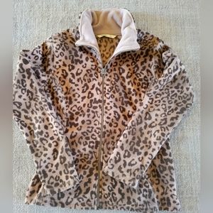 Womens Old Navy Fleece Zip-Up Jacket, Large, Like New